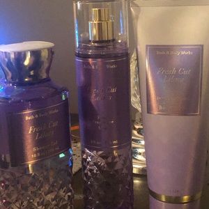 Bath and Body Works Fresh Cut Lilacs Set